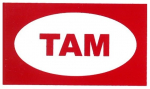Znak "TAM" 80x40mm - samolepka